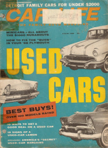 CAR LIFE 1958 AUG - MINI-CAR SPECIAL, ECONO-SIXES*